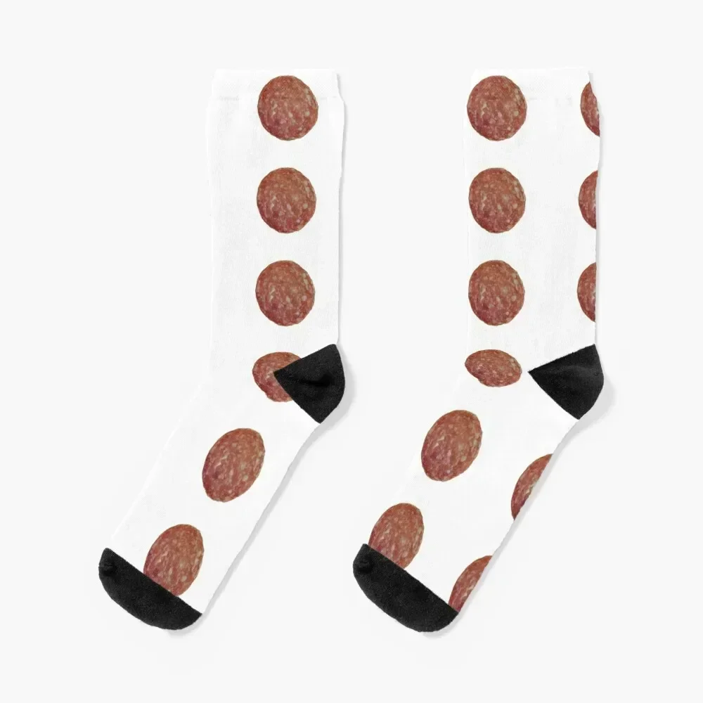 

Salami Slice Socks ankle christmas gifts floral Stockings compression Designer Man Socks Women's