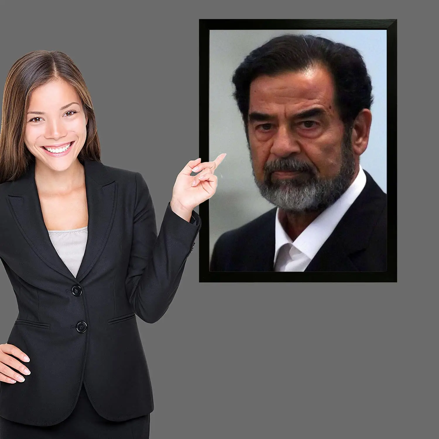 

saddam hussein Canvas Art Poster and Wall Art Picture Print, Modern Family Bedroom Decor Posters,Decorative painting