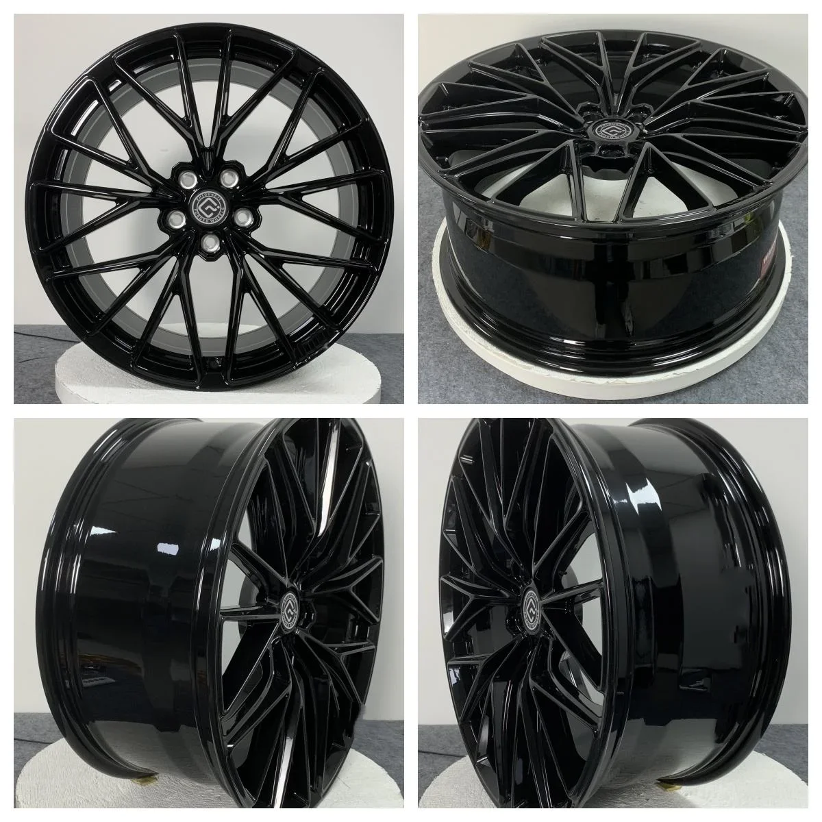 For Factory Direct Custom Alloy Forged Rims, Size 21x9.0 PCD 5x120 Black Professional Custom Rims Passenger Car Wheels