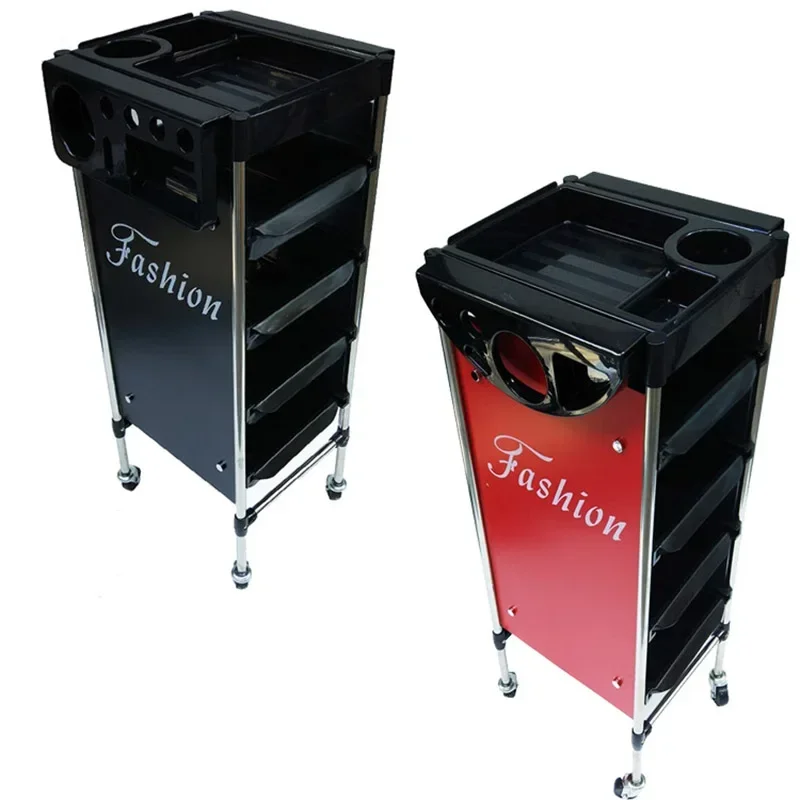 

Nordic Multifunctional Trolley Modern Barber Shop Storable Trolley Originality Beauty Salon Luxury Furniture Skjuta En Vagn HBSC