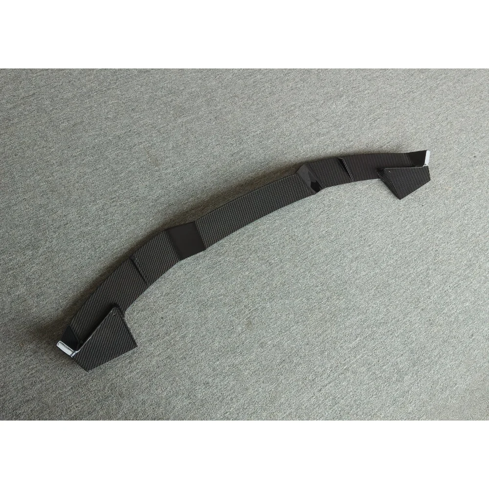 For  XM Upgraded Body Parts Rear Spoiler LD Style Dry Carbon Fiber Top Wing Roof Rear Spoiler
