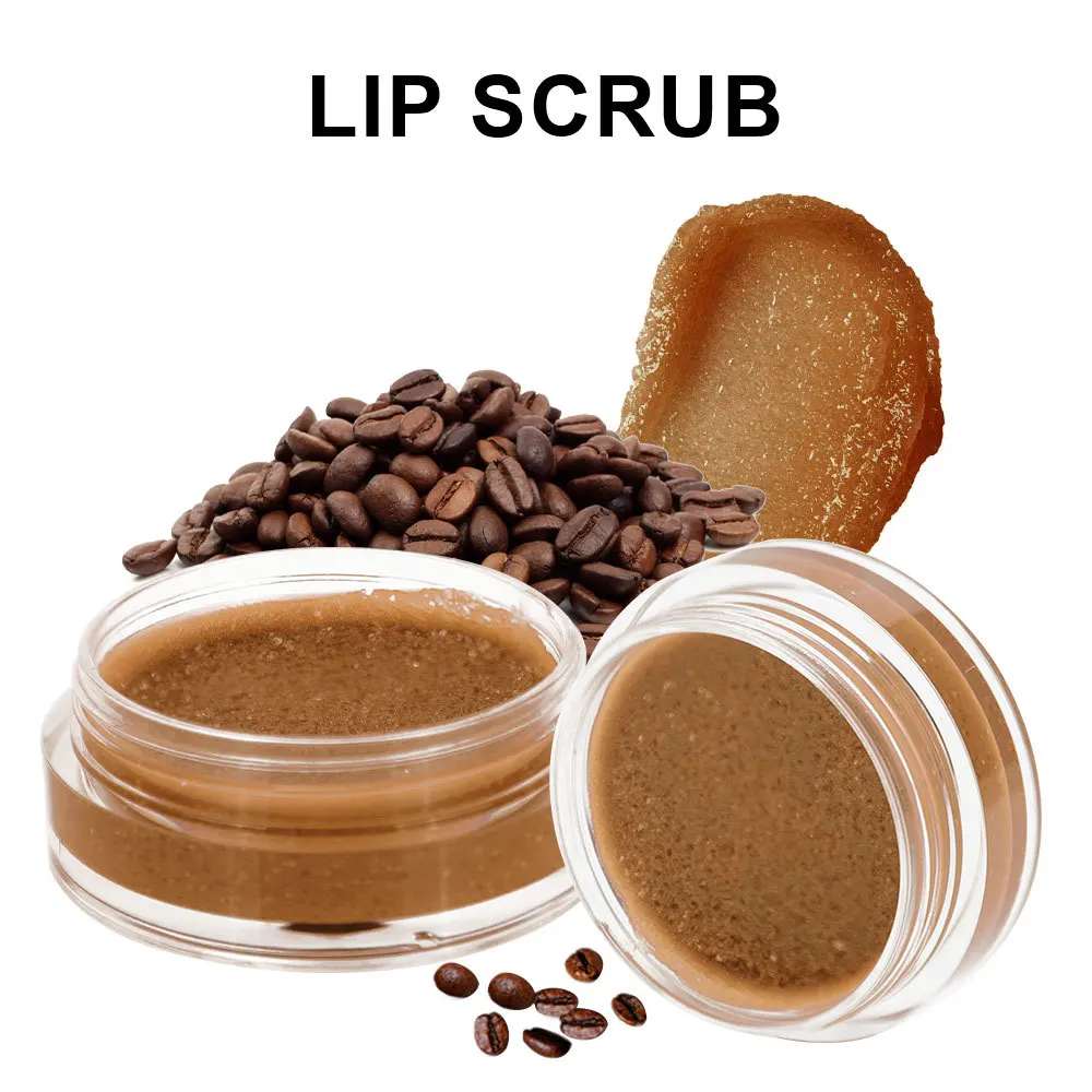 

Private Label No Logo Coffee Lip Body Scrub Beauty Health Bath Lip Scrub Remove Skin Coffee Scrubbing Lip Exfoliator