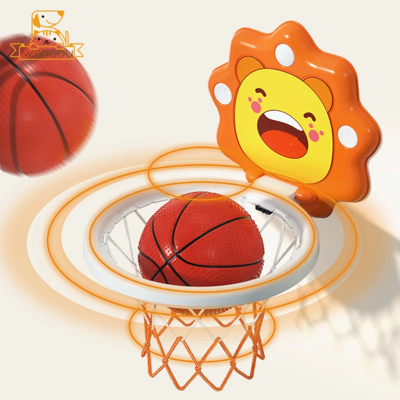 Mini Basketball Hoop Toy with Ball Pump Outdoor Indoor Sports Goal Play Game Suction Cup Adhesive Wall Stand Children Boys Gifts