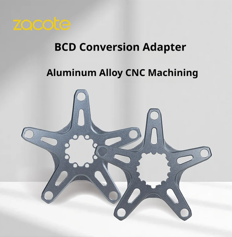 8-Loch Spider-Kurbeladapter 104B 110 130 BCD Aluminiumlegierung für MTB Rennrad Umrüstkit – Detail 1