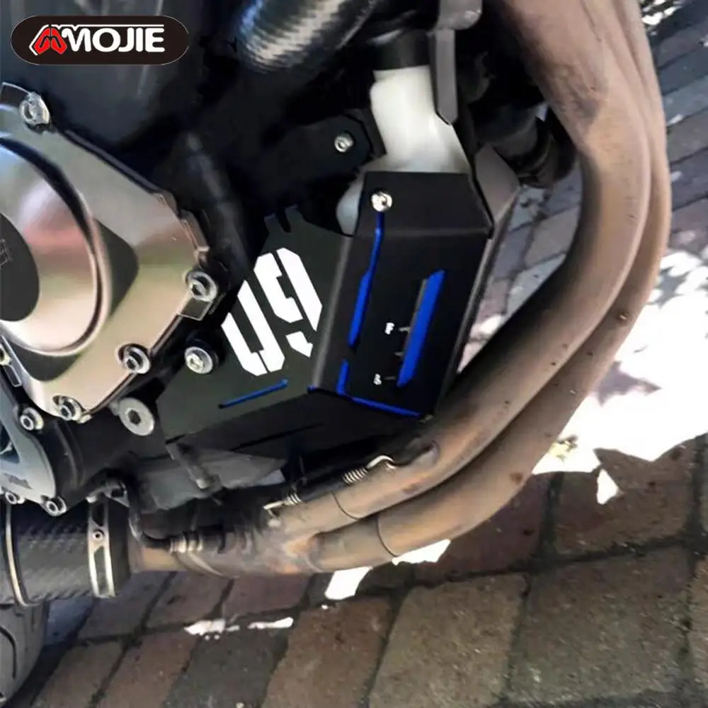 

MT09 Water Coolant Recovery Tank Shield Guard For Yamaha MT09 2014 2015 2016 2017 2018 2019 2020 MT-09 Motorcycle Accessories