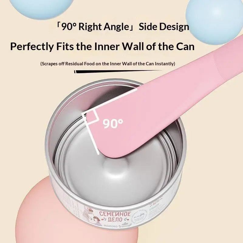 Multi-Purpose Pet Feeding Spoon With Can Opener Seal Cover Long Handle Used For Canned Food For Dogs And Cats