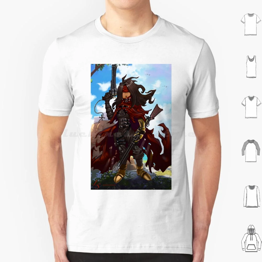 Vincent Valentine T Shirt Men Women Kids 6xl Ff7 Final Fantasy Vincent Valentine Ffvii Cloud Strife Sephiroth Shinra Cloud