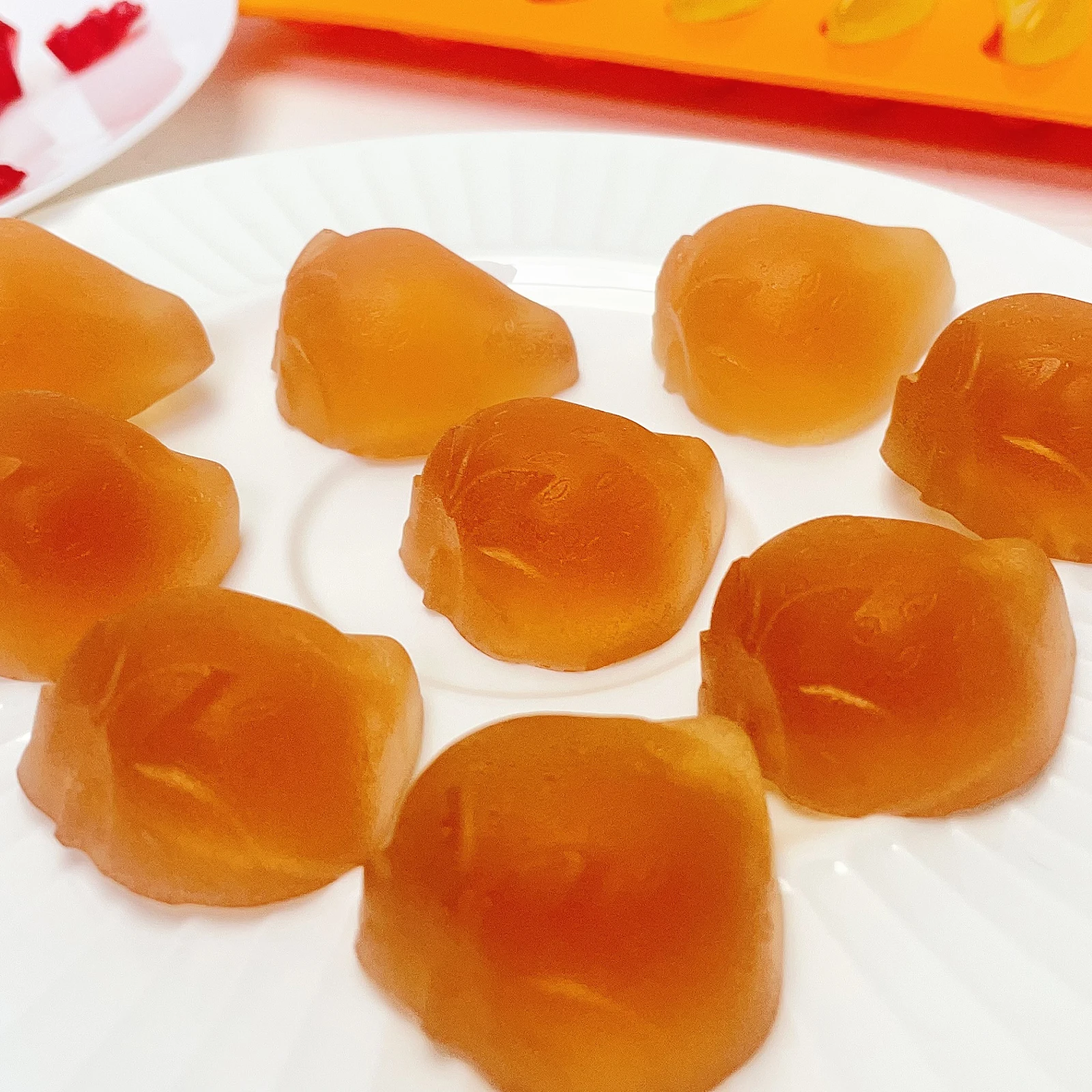 SUBADA Fudge Ice Cube Ice Cream Silicone Molds Molds Strawberry Fruit Model For Christmas Potluck Candy Grade Silicone Molds