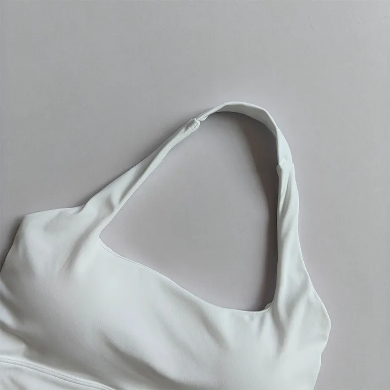 Neues Neckholder-Schönheitsrücken-Yoga-Top für Damen, Sommer, Ein-Körbchen, schnelltrocknend, Sport-Fitness-Top, Pilates-Sport-BH, Gym-Bekleidung – Detail 11
