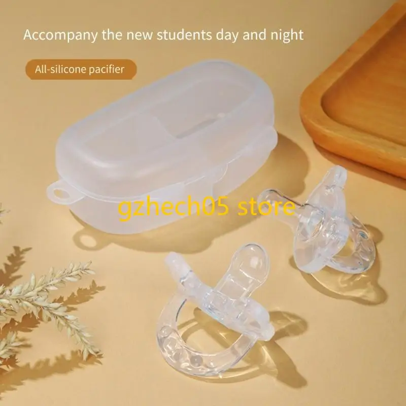 d55e1セット人間工学に基づいたデザインベビーファシフィエ通気性シリコン肥沃なおしゃぶり