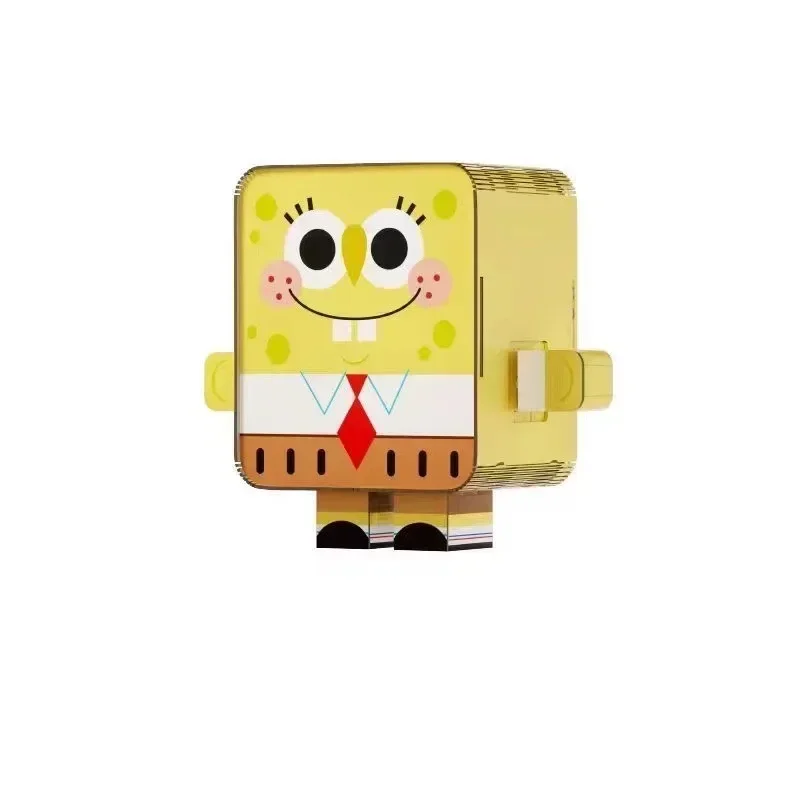 SEMBAO BLOCK Bob Esponja SquarePants bloques de construcción de estrella grande juguete de ensamblaje del 25 aniversario regalo de ensamblaje de madera juguete regalo ornamental