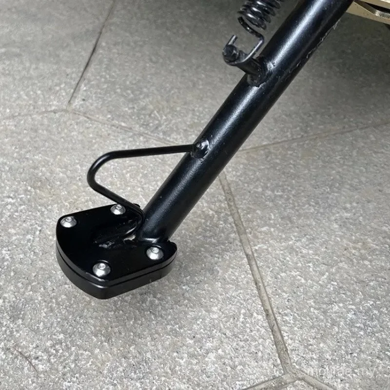 For SYM DRG BT 158 150 Husky ADV 150 Motorcycle CNC Kickstand Enlarger Support Foot Side Stand Extension Plate Accessories view 6