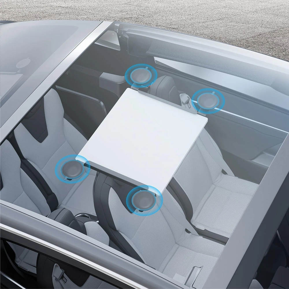 Untuk Starlink Kit Pemasangan Mobil Dudukan Cangkir Isap Mini untuk Pemasangan Atap Matahari/Depan/Belakang Jendela Aman Cocok untuk Internet Perjalanan