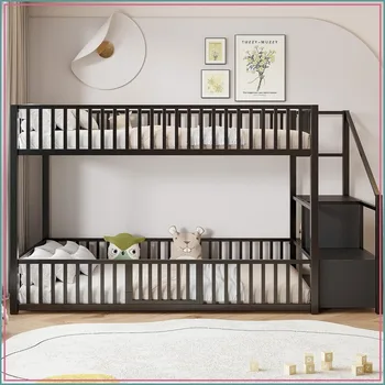 Twin Over Twin Storage Bunk Bed 1
