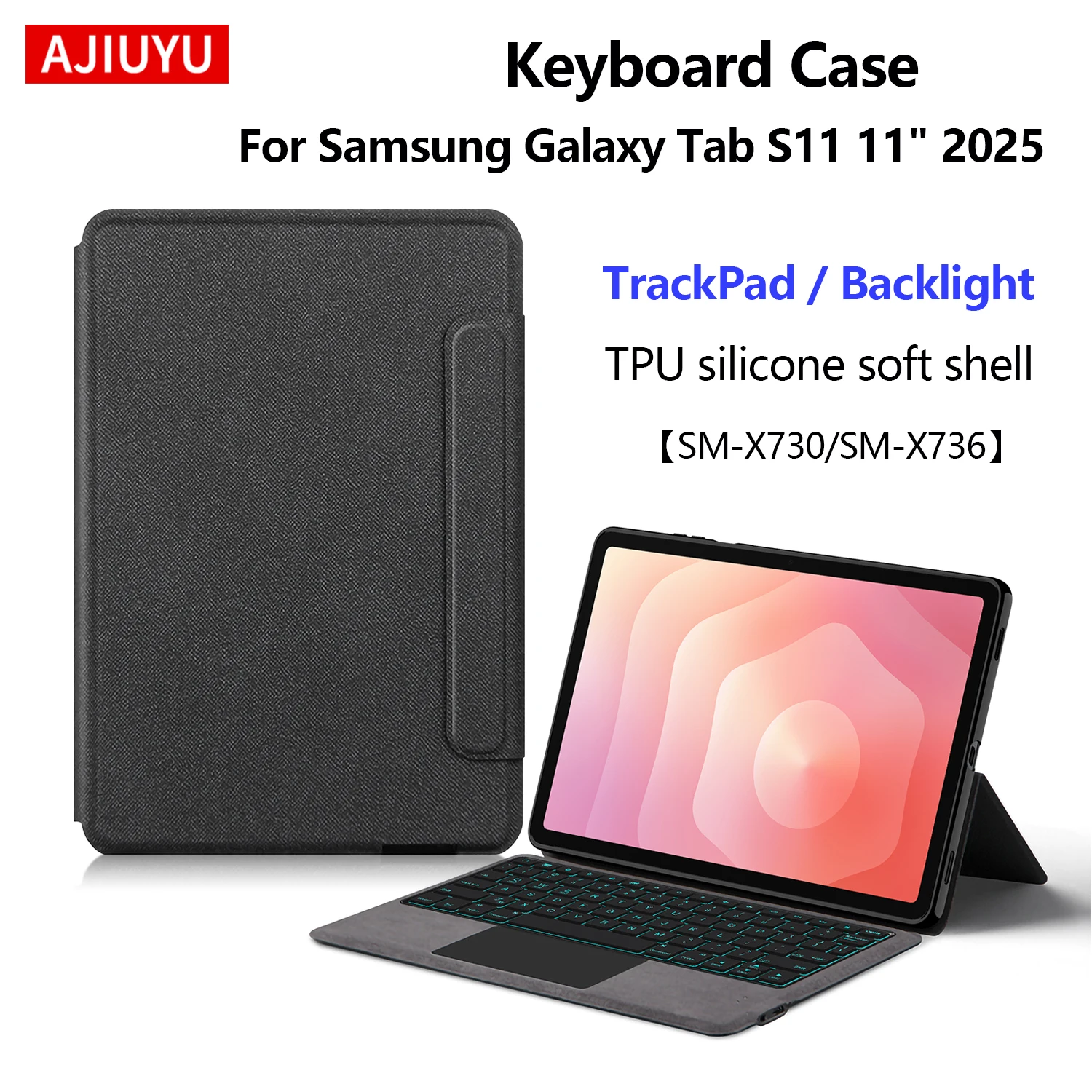 Trackpad Keyboard For Samsung Galaxy Tab S11 11