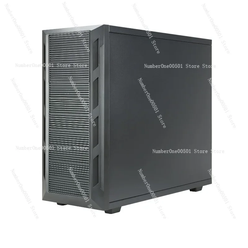High-Expand Cooling-Ready Sturdy Tower Server Empty Case No Accs 240 360 WC EATX MB 4GPU 9PCI Redundant Power 18HDD Slots