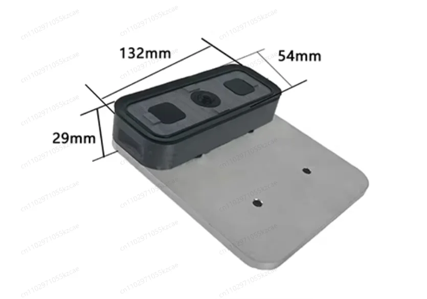132*54*29 مللي متر آلات النجارة كوب شفط كتلة فراغ #1