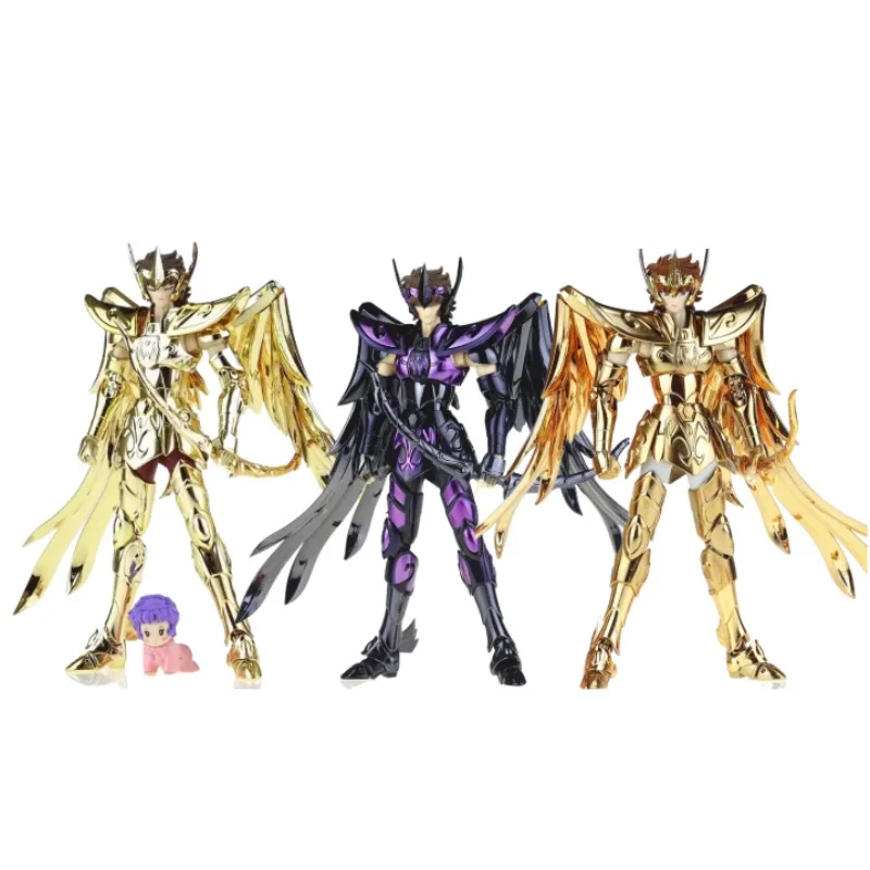 

MST Saint Seiya Myth Cloth EXM Sagittarius Aiolos w Pegasus Head 24K/OCE/Dark Gold Knights of the Zodiac Action Figure In Stock