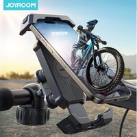Joyroom Anti-Shake Bike Phone Holder Quick Install Bicycle Motorcycle Phone Mount with Vibration Dampener for 4.7-7\