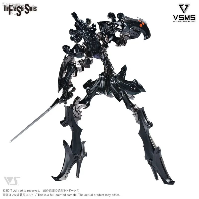 Suministro puntual VOLKS Original VSMS serie DACCAS Black Knight figura de acción modelos de ensamblaje juguetes modelo coleccionable regalos para niños