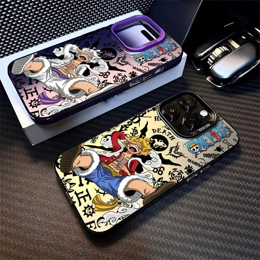 Anime Luffys Matte Phone Case for Oppo A6 F31 A5x A5 A3x A60 A79 A98 A1 A78 A58 A38 A18 A57 A76 A36 A17 A94 A74 F29 Pro 4G 5G