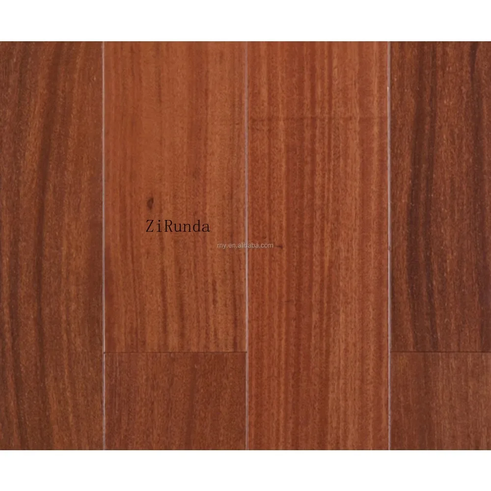 Versione personalizzata di pavimenti in legno massello, pavimenti in legno duro di teak naturale