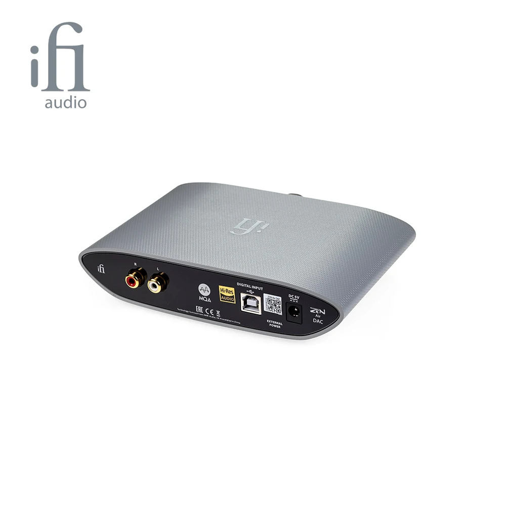 Imagem -05 - Ifi Zen Air Usb Dac Headphone Amplificador Hifi Pcm Dsd Mqa hi Res Amp Iem Amplificador