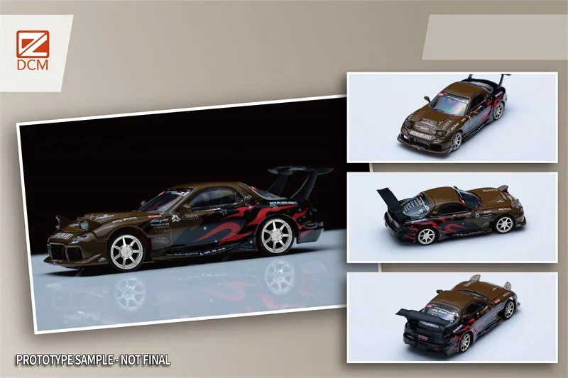 DCM 1:64 RX-7 Diecast Model Car