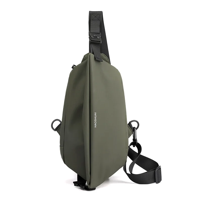 Borsa a tracolla da uomo a tracolla con tracolla a tracolla da viaggio sport da trekking moda Casual borse a tracolla maschili Mini zaino 4 usi