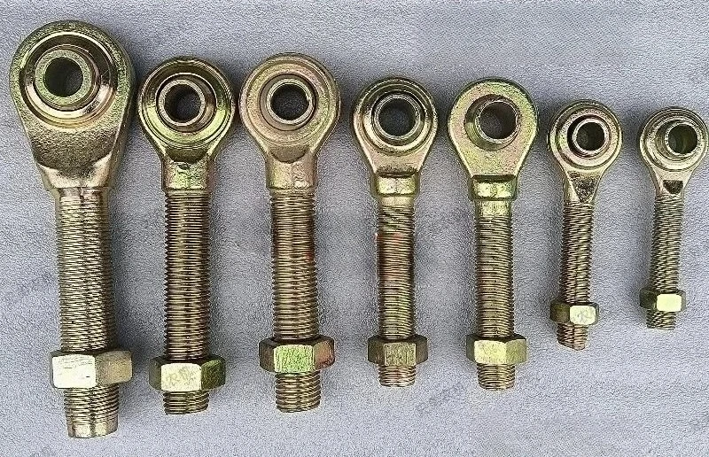 1pcs Central Tie Rod Ball Head, Hydraulic Suspension Accessory,Thread Right‑Hand & Left‑Hand Thread Rod End Joint for Tractor