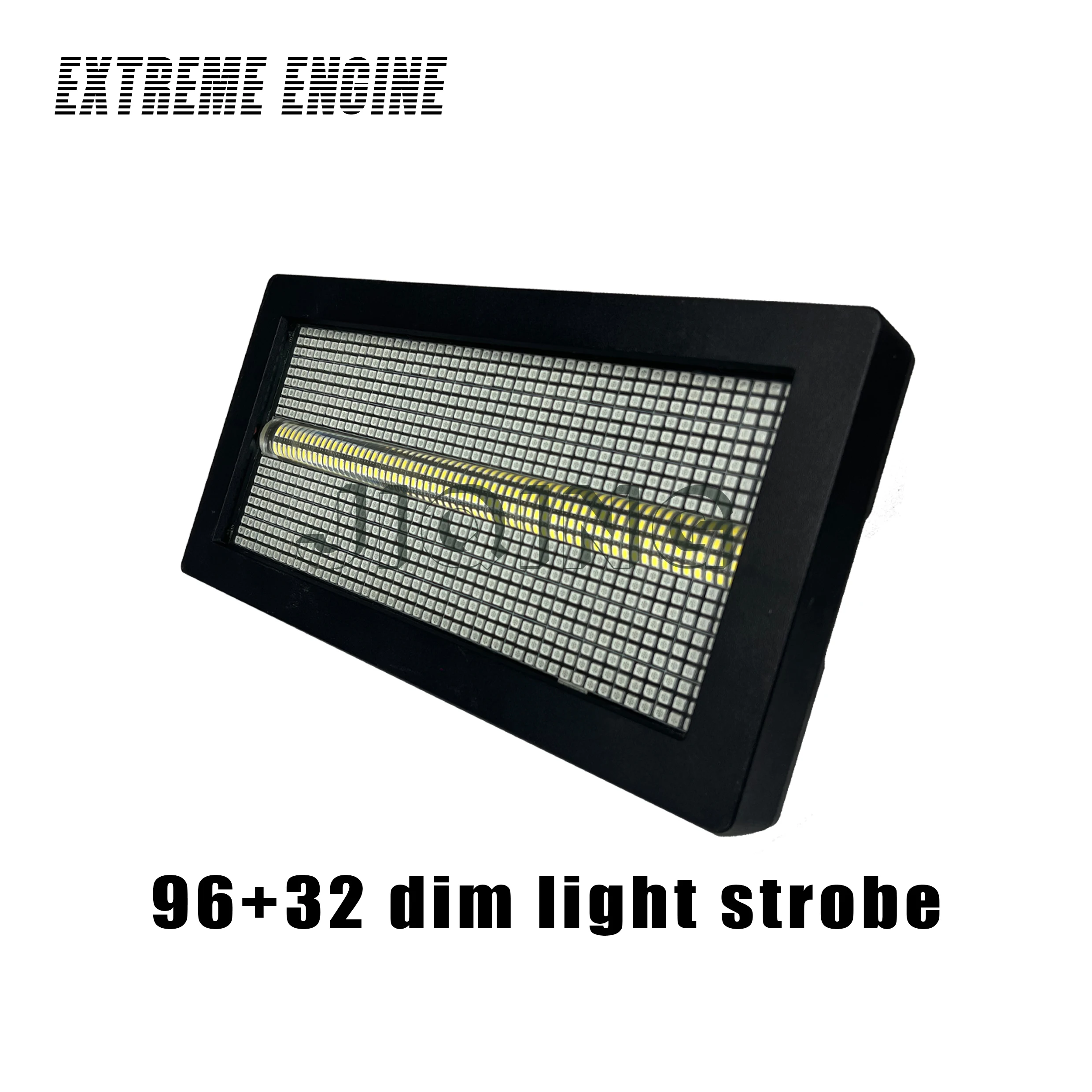 NEW 400W rgbw 96+32 dim light strobe Beads Strobe Light DMX Controlled Light Background Decorative Stage Effect Lighting