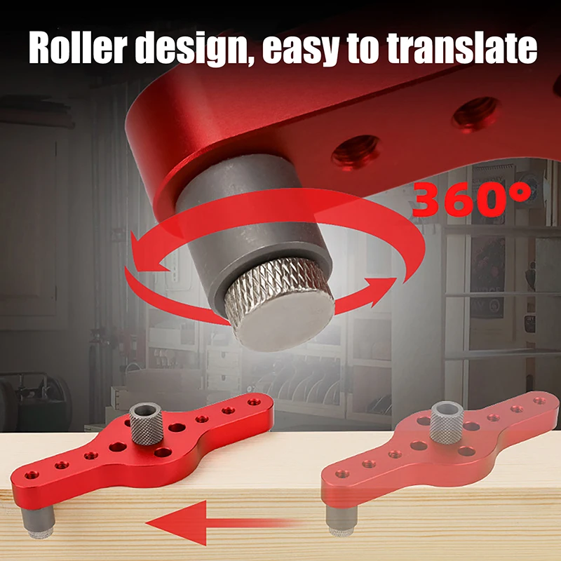 6/8/10mm Lega Foro Verticale Jig Legno Tassello Foro Guida di Perforazione Jig Punta da trapano Kit Lavorazione Del Legno Localizzatore di Perforazione foro Puncher