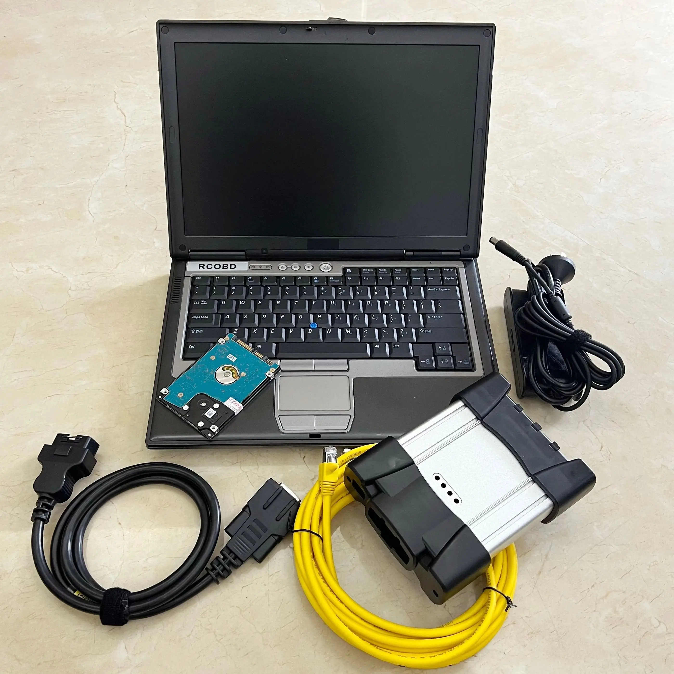 ICOM Next Interface 2 Cables Software Version V01.2023 D 4.39 P 3.70 in Used Laptop D630 4G Auto Diagnostic Tool for BMW Cars