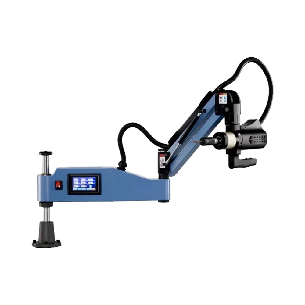 360 Degree Tapper Tapping Arm 550RPM High Speed Tap Collets Included M3-M16 Electric Tapping Machine Automatic Universal