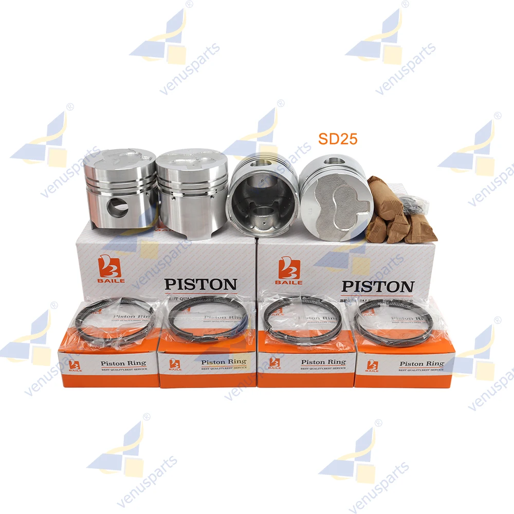 Ремонтный комплект SD25 для поршневых и поршневых колец Nissan 12010-L2002 89*2,5 + 2 + 4,5 мм 12033-L2003 Ремонтный комплект SD25 для поршневых и поршневых колец Nissan 12010-L2002 89*2,5 + 2 + 4,5 мм 12033-L2003