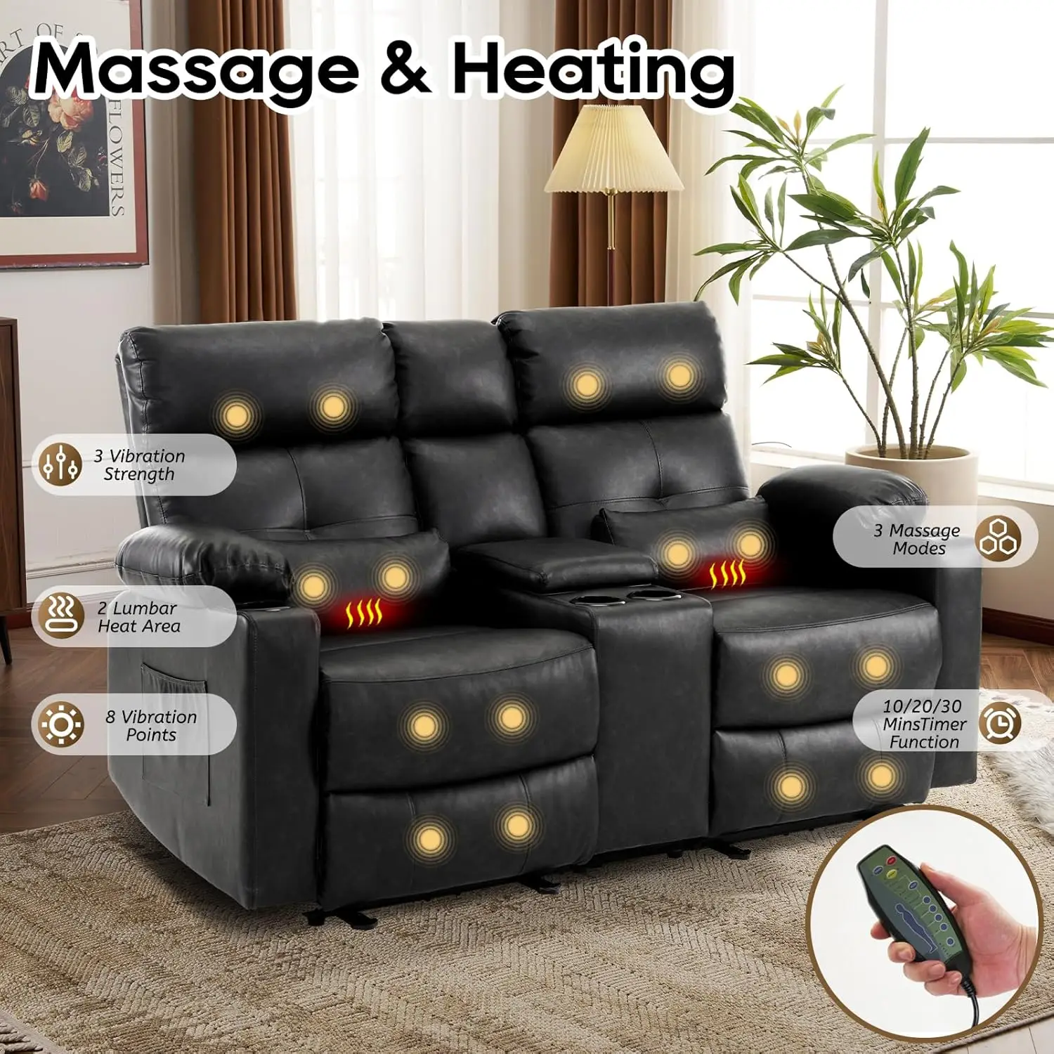 Thumbnail 3 - #9 Latest Reclining Sofa Couches Offers