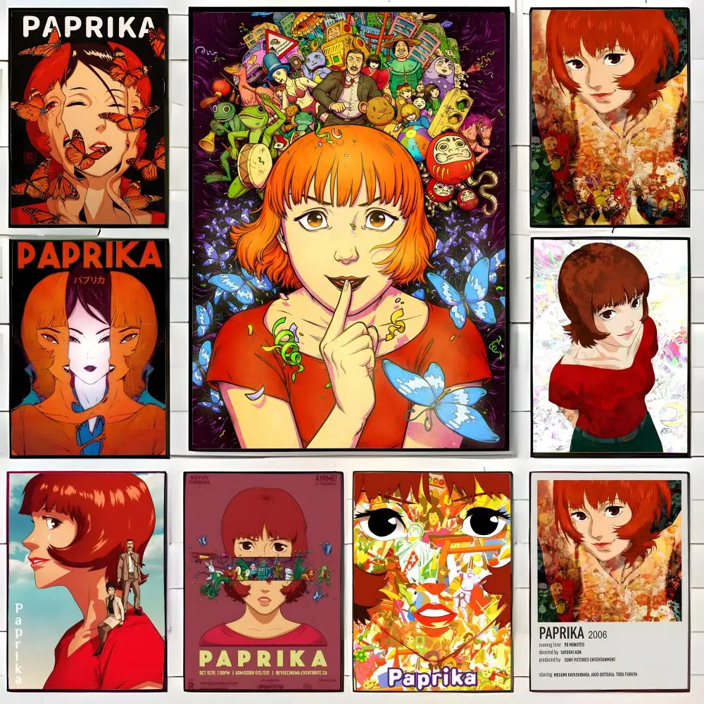 Póster de Anime P-Paprika, póster impreso para pared, Mural decorativo, decoración del hogar, regalo sin marco