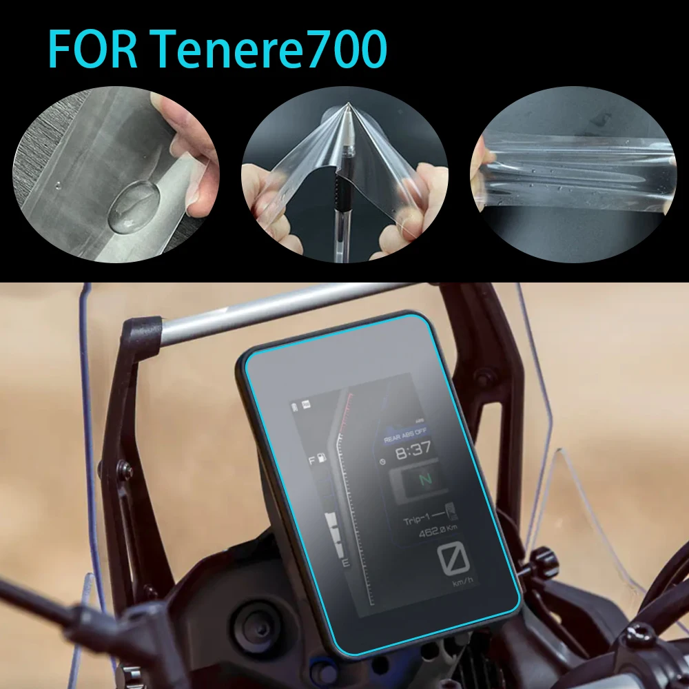 

Новинка для Yamaha Tenere 700 Tenere700 World Raid 2023, мотоциклетная защитная пленка для приборной панели, экрана приборной панели