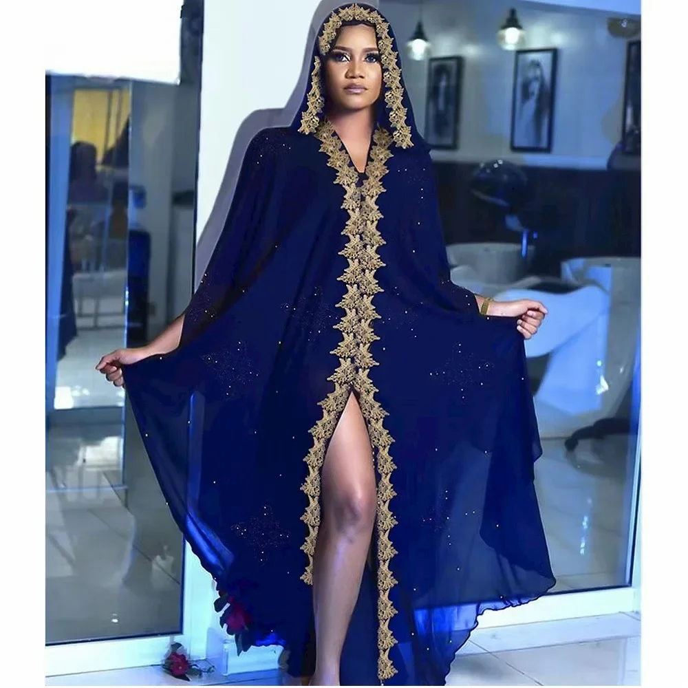 

Абая для женщин по индивидуальному заказу, роскошное африканское мусульманское модное платье в Дубае, кафтан, свадебные платья, халат бубу, африканский сгусток