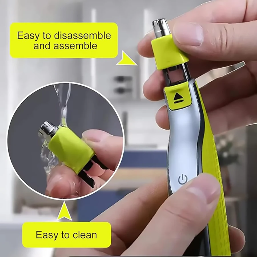 مجموعة مزيج واحدة/2 قطعة/1 قطعة شفرات بديلة لتشذيب شعر الأنف/أمشاط توجيه قابلة للتعديل، متوافقة مع فيليب * شفرات واحدة QP2520 QP2630 #5