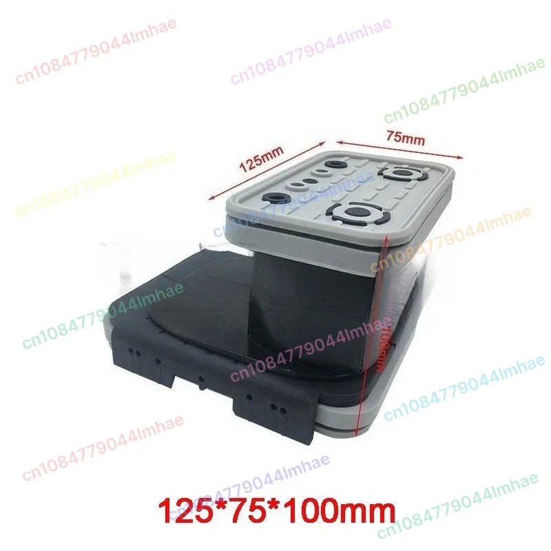 CNC Machining Center Vacuum Suction Block 125x75x100mm for Workholding Fixture