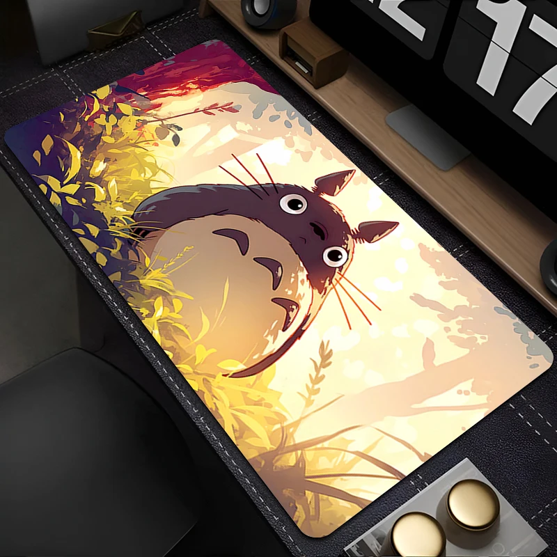 

Mouse Pad PC Accessories Keyboard Pad Office Desk Mat T-totoro Anti Slip Cartoon Mousepad Rubber Tablet Pad Gaming Extended Pad