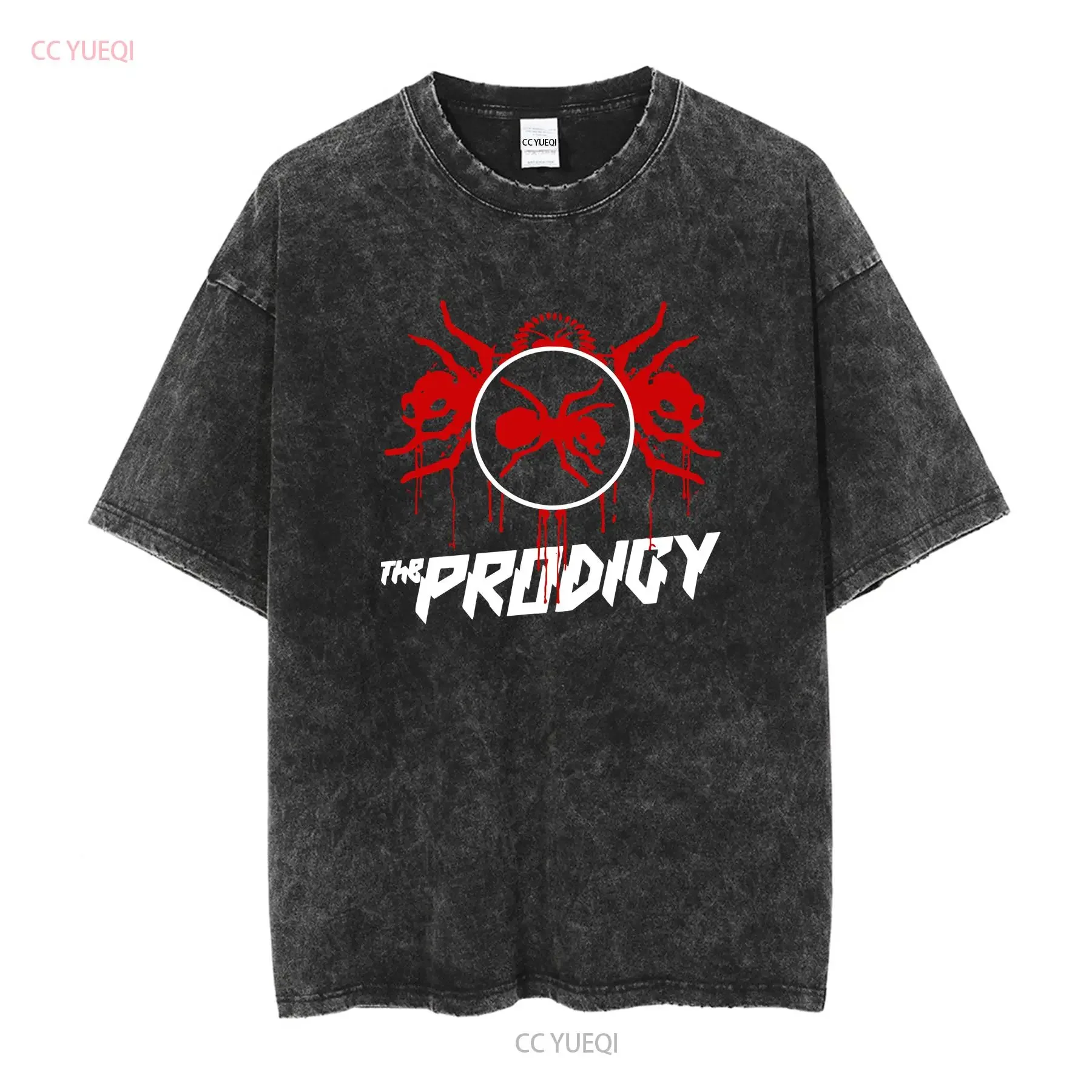 The Prodigy Ant Electronic T Shirt ALl size Family FN1925 long or short sleeves vintage Washed homme Unisex Soft Versatile
