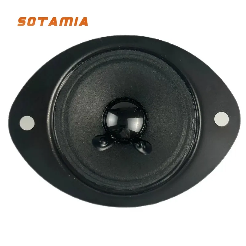 SOTAMIA 2Pcs 2 Inch Tweeter Audio Treble 4 Ohm 15W Full Cone Multimedia Audio Speaker with Capacitor for Roland CUBE Street-EX
