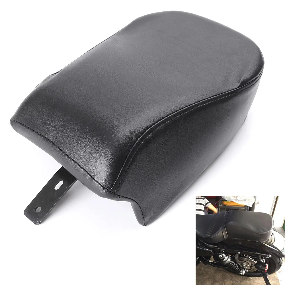 Motorcycle Rear Passenger Seat Cushion Pillow Cover Leather for Harley Davidson Forty Eight 48 XL1200X 2016 2017