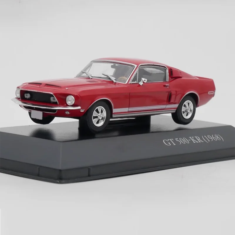 

Литая модель автомобилей Ford GT 500 KR 1968 масштаб 1:43, готовая Коллекционная модель, украшение, подарок, игрушка, дисплей