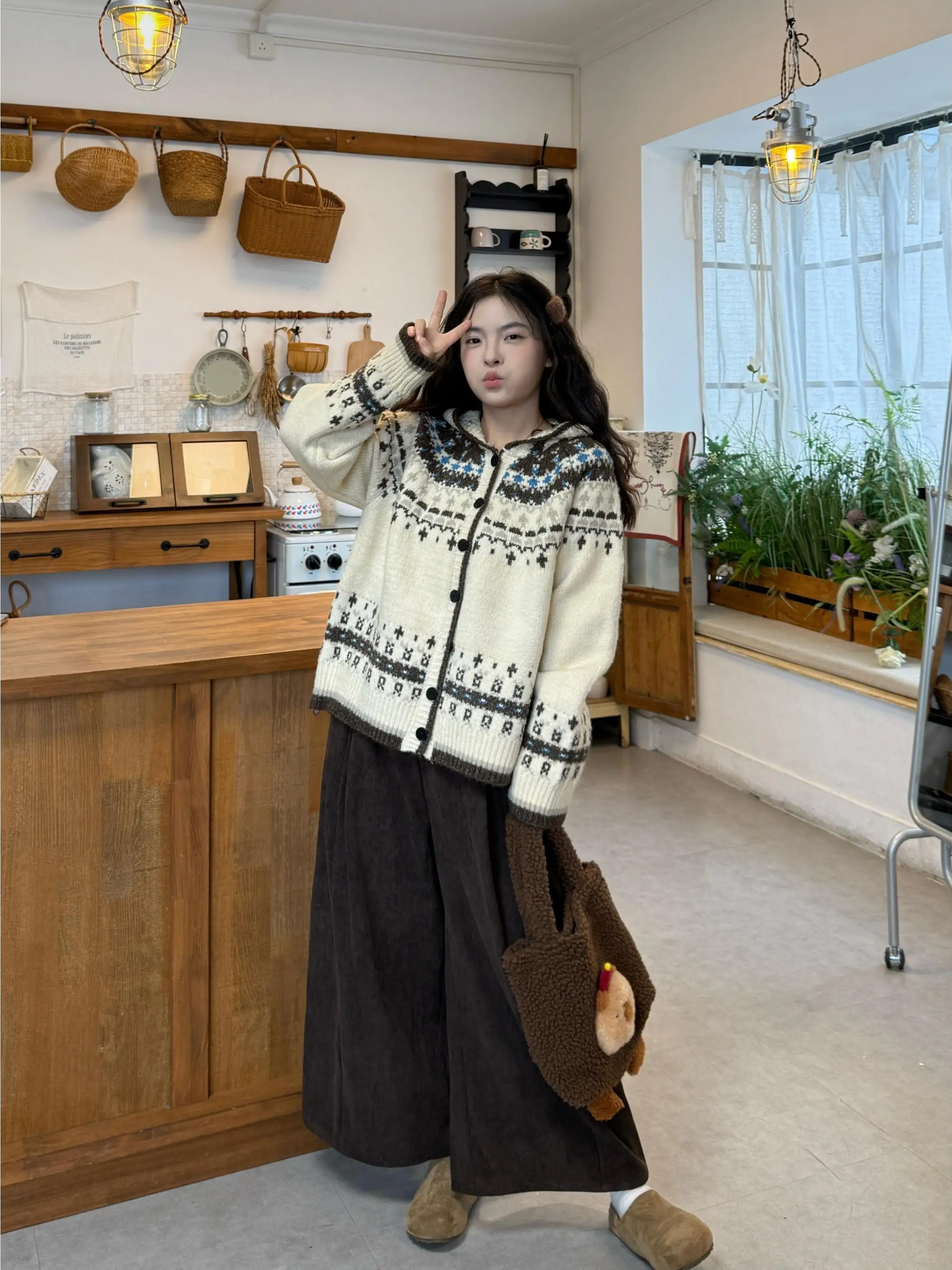 

Feilao Island Sle Women's Hoodie Long Sve Soft Cozy Loose Fit Spring New Arrival Casual Versatile Trendy Outerwear