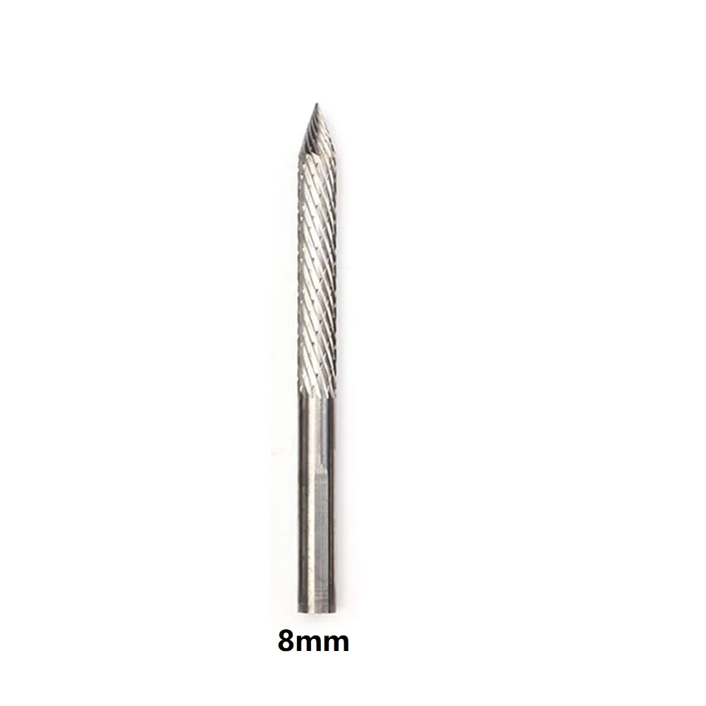 Carbide Rotary Burrs Drill Bit Carbon Steel Pneumatic Drill Bit Patch Plug Tire Repair Tool Electric Drill Accessories