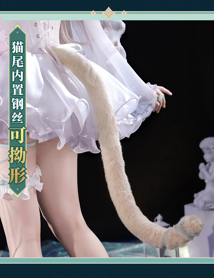 Lynet 코스프레 코스튬, 할로윈, 크리스마스, 역할 놀이 파티, 신상품 재고, Mooyiyi Cos 2025, 원신 임팩트 사이즈 S-XL