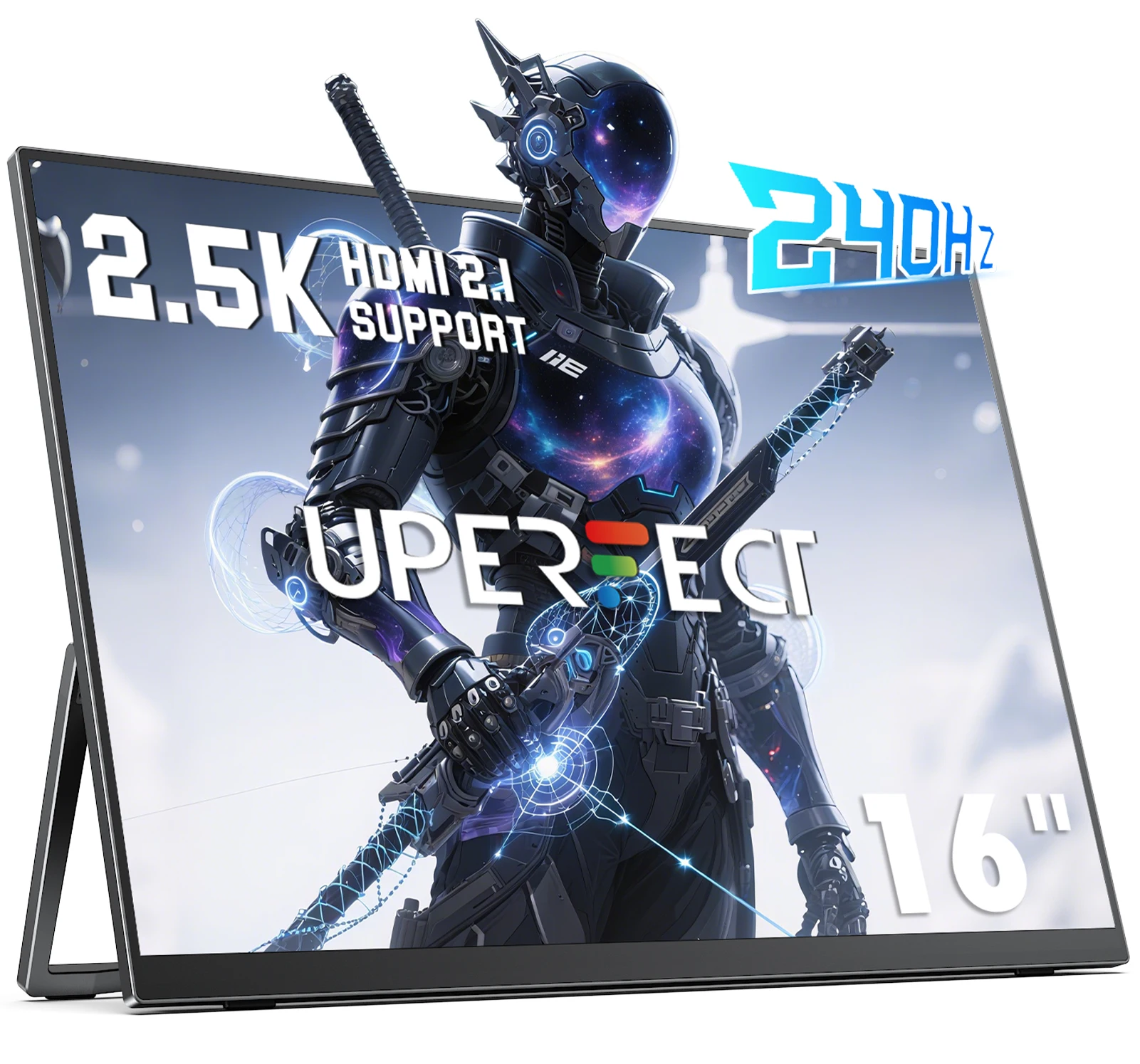 

UPERFECT 16 "2.5K 240 Гц портативный игровой монитор для ноутбука с регулируемой подставкой Type-C HDMI IPS внешний экран для ухода за глазами